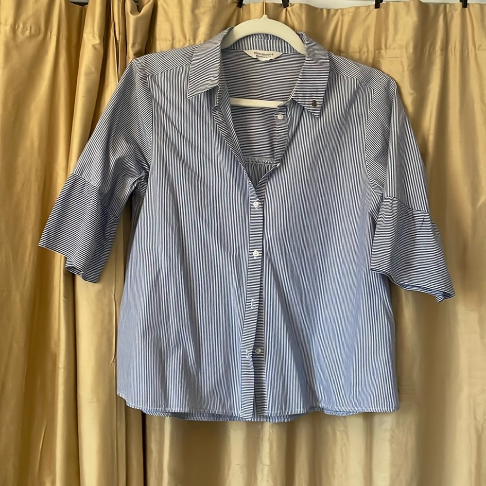 Scotch & Soda Pinstriped Button Down